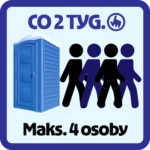 CO 2 TYG. Maks. 4 osoby